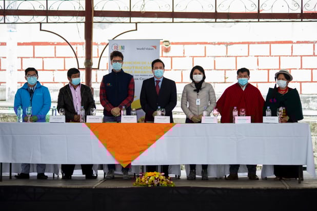 Firma convenio REDNI_World Vision Ecuador