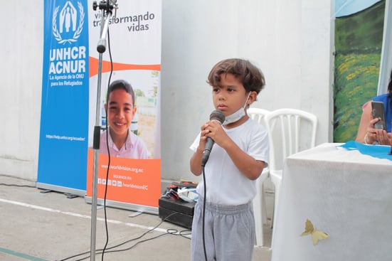 La conectividad es clave para la inclusión de niñas y niños migrantes