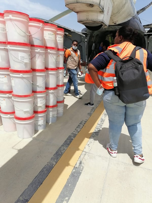 Zonas devastadas por terremoto en Haití reciben ayuda